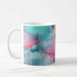 Mug Texture artistique : Papier peint Abstrait coloré