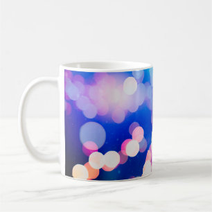 Mug Texture colorée, fond flou abstrait, arts,