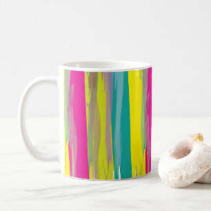 Mug Texture de grunge à l'aquarelle colorée