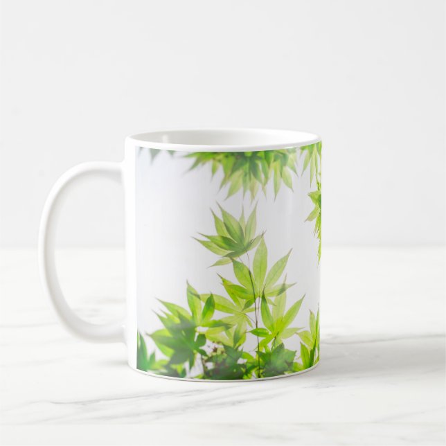 Mug Texture de la brindille de l'érable (Gauche)