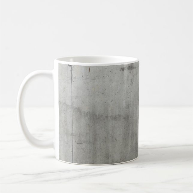 Mug texture de la structure du mur en béton (Gauche)