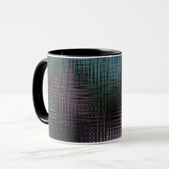 Mug Texture de liquide abstrait glace cristal gelé m (Devant gauche)
