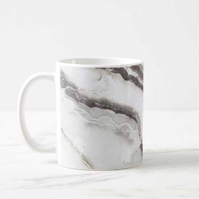 Mug Texture de marbre, dalle italienne haute résolutio (Gauche)
