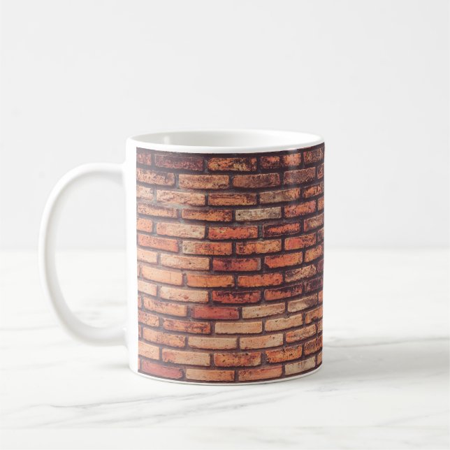 Mug texture de mur de brique ancienne arrière-plan, hi (Gauche)