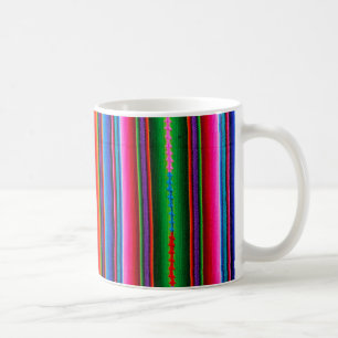 Mug Texture de tissu mexicain