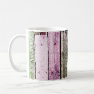 Mug Texture de vieux bois fenceabstract, arrière - pla