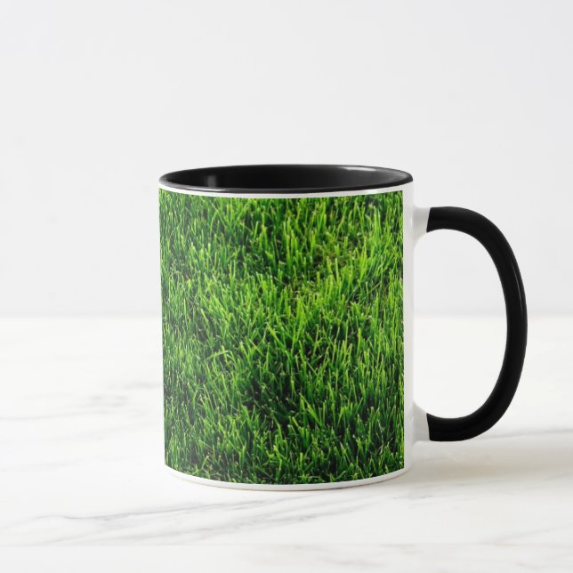 Mug Texture d'herbe verte d'un terrain de football (Droite)