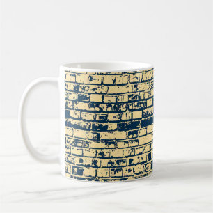 Mug Texture d'un mur en brique. Design élégant de papi