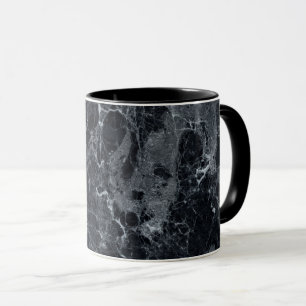 Mug Texture en marbre noir