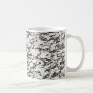 Mug texture granite   Arrière - plan de marbre en noir