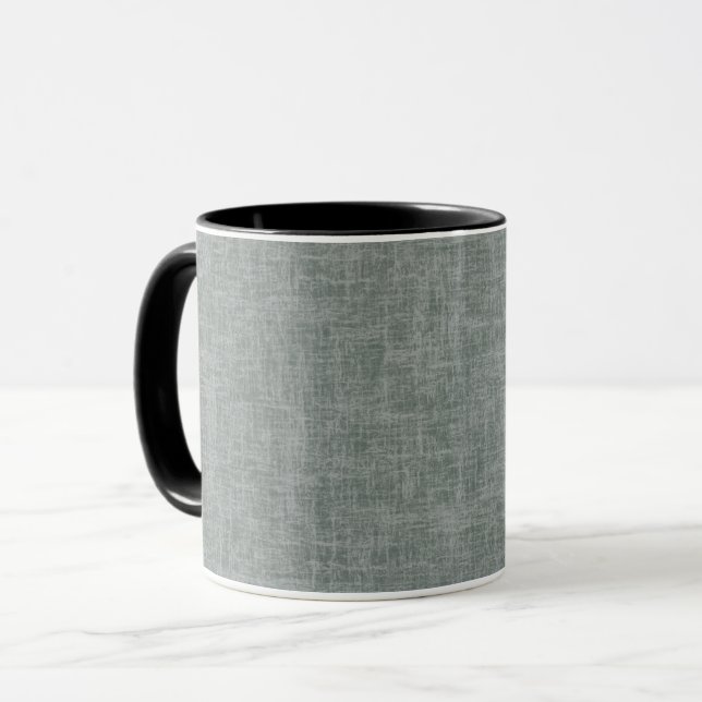 Mug Texture grise et blanche. (Devant gauche)