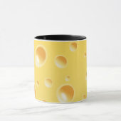 Mug Texture jaune de fromage suisse (Centre)