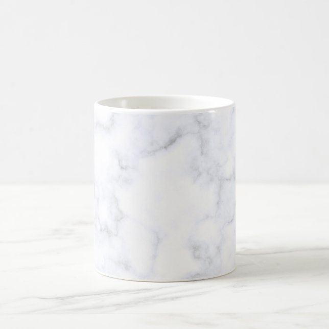 Mug Texture Marbre blanc (Centre)