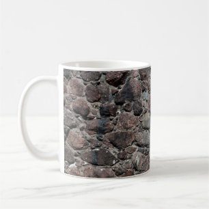Mug Texture murale médiévale en pierre fond abstrait, 