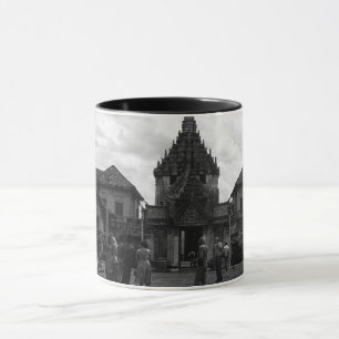 Mug Thaïlande vintage Bangkok Wat Phra Kaew touristes