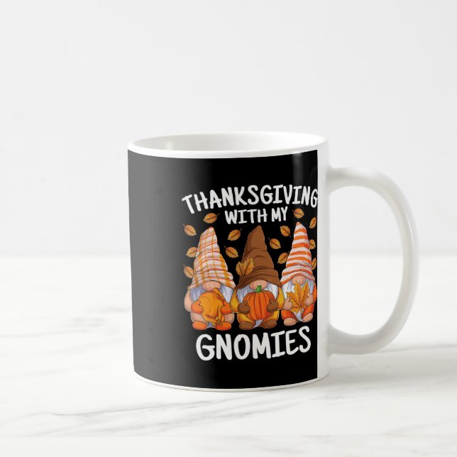 Mug Thanksgiving Avec Mes Gnomes Automne Gnome Automne (Droite)