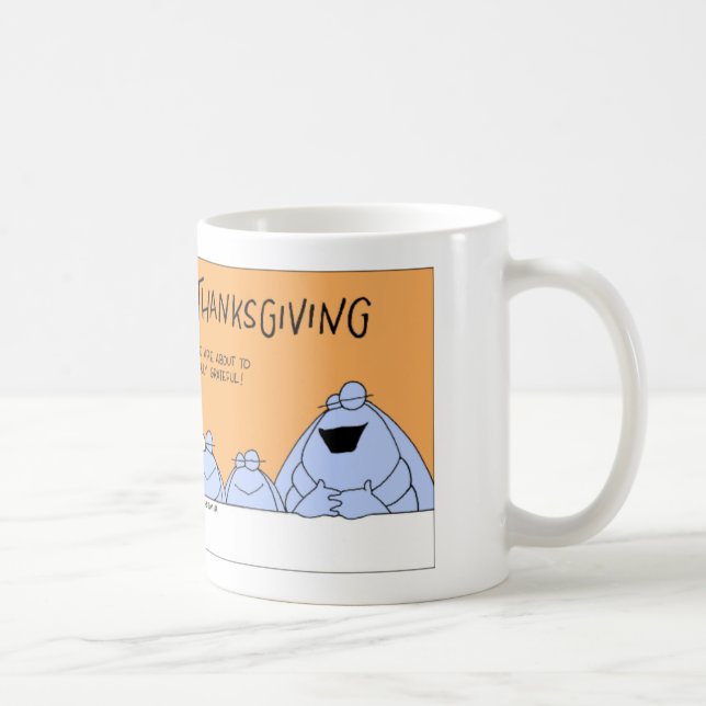 Mug Thanksgiving de scarabée de Dung (Droite)