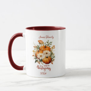 Mug Thanksgiving Elégant Personnalisé