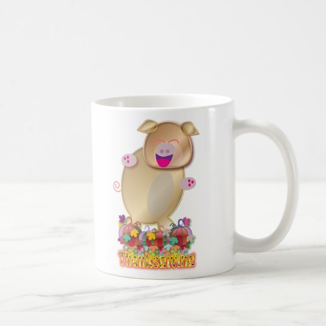 Mug thanksgiving : Porc d'or (Droite)