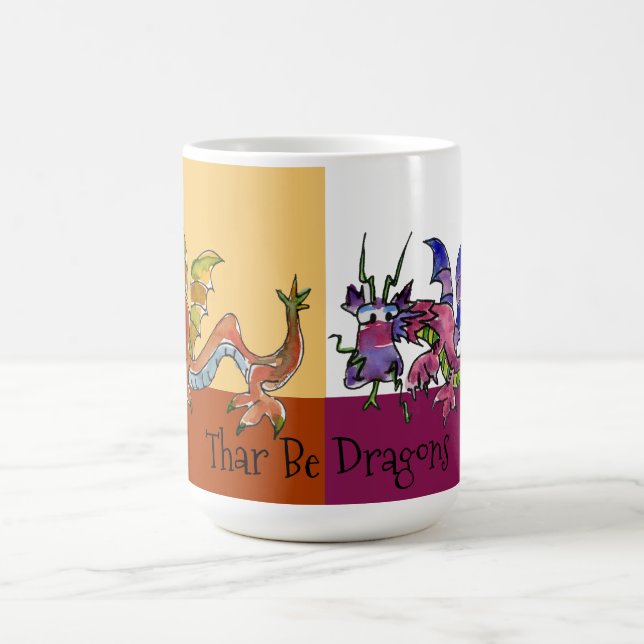 Mug Thare Be Dragons (Centre)