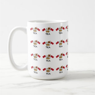 Mug Thé à la Menthe Marocaine, Drapeau du Maroc & Thé