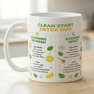 Mug Thé au citron Reset Duo Recette du matin et du soi