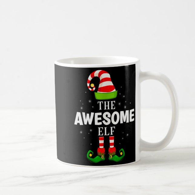 Mug The Awesome Elf Christmas Pjs Matching Pajama  (Droite)