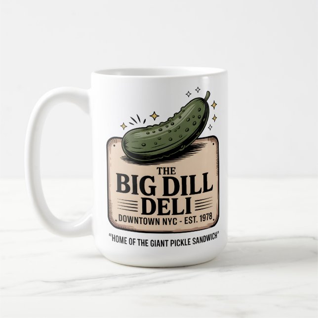 Mug The Big Dill Deli (Gauche)