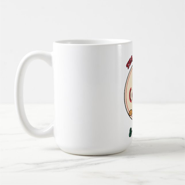 Mug Thé, biscuits et gui (Gauche)