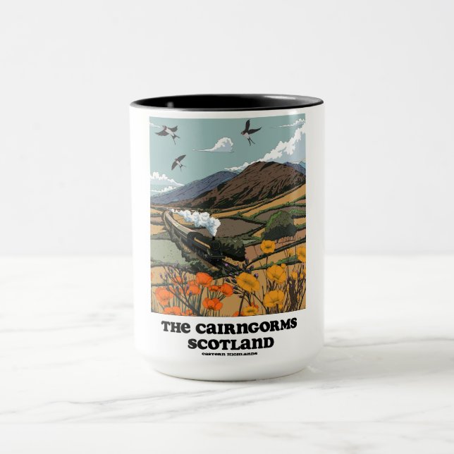 Mug The Cairngorms Scotland  (Centre)