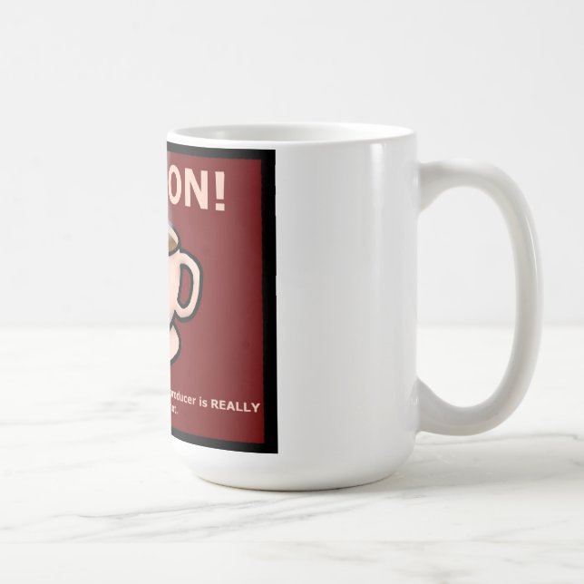 Mug Thé chaud du guide de Hitchiker (Droite)