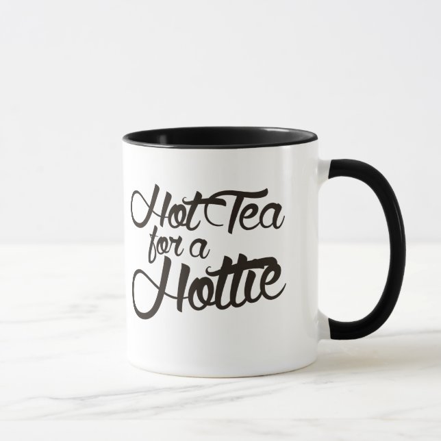 Mug Thé chaud pour une hottie (Droite)