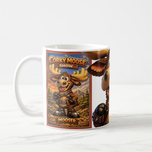 Mug The Corky Moose "Mooser" (Gauche)