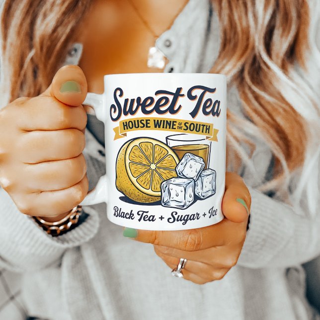 Mug Thé de recette de vin maison du Sud  (Créateur téléchargé)