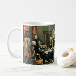Mug The Declaration of Independence, 1850, Restored