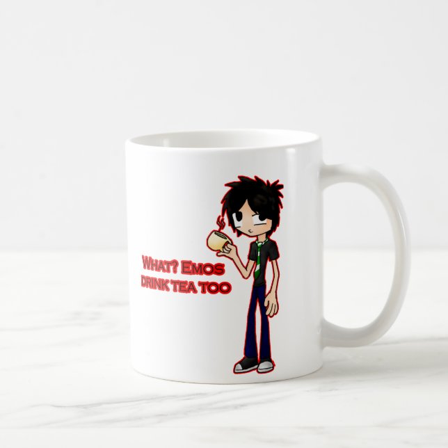 Mug Thé d'Emo (Droite)