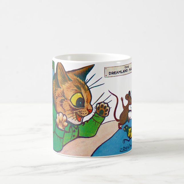 Mug The Dreamland Mascot, Louis Wain (Centre)