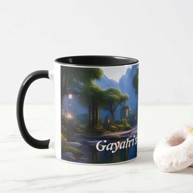 Mug Thé du matin de Gayatri (Avec donut)