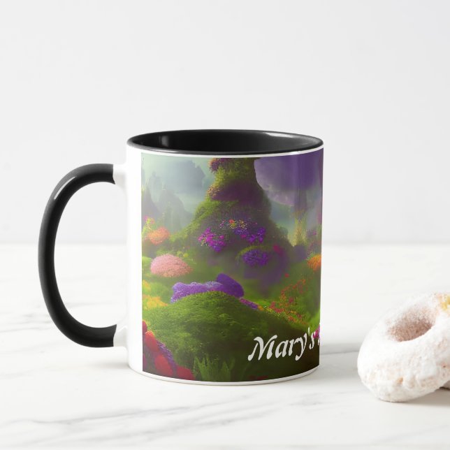 Mug Thé du matin de Mary personnalisable (Avec donut)