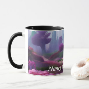 Mug Thé du matin de Nancy personnalisée
