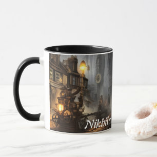 Mug Thé du matin de Nikhil personnalisable