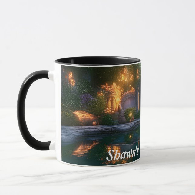 Mug Thé du matin de Shawn personnalisable (Gauche)