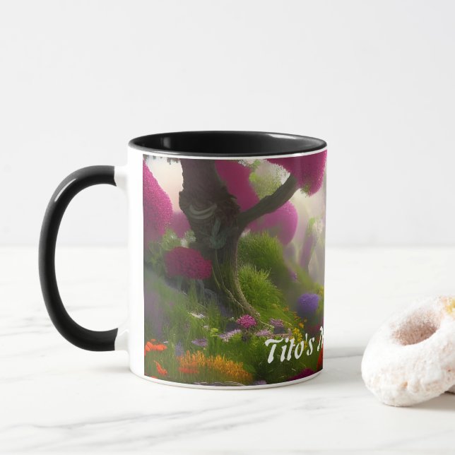 Mug Thé du matin de Tito personnalisable (Avec donut)