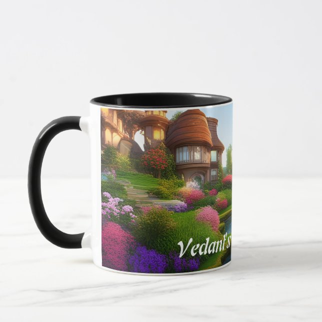 Mug Thé du matin de Vedant personnalisable (Gauche)
