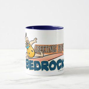 Mug The Flintstones   Fred - Greetings From Bedrock