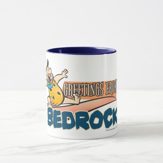 Mug The Flintstones | Fred - Greetings From Bedrock (Centre)