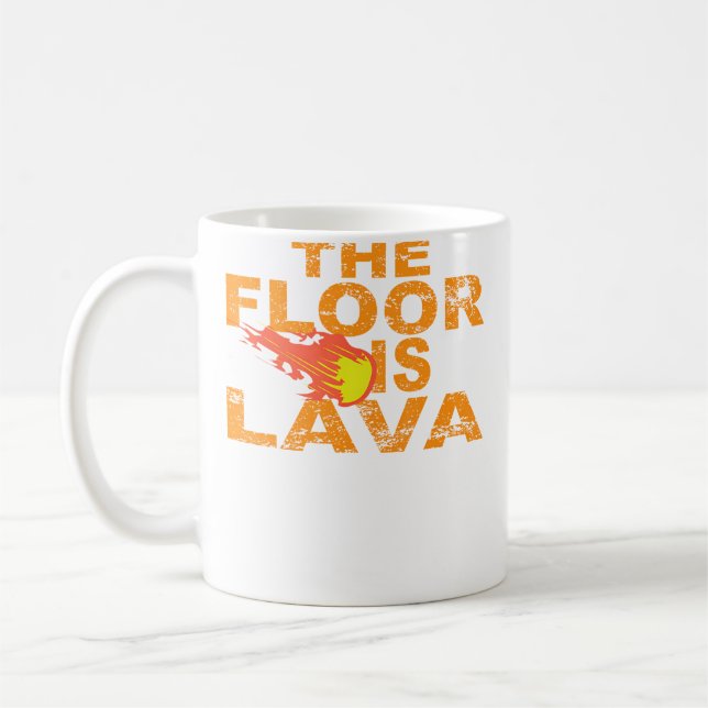 Mug The Floor Is Lava Running Parkour (Gauche)