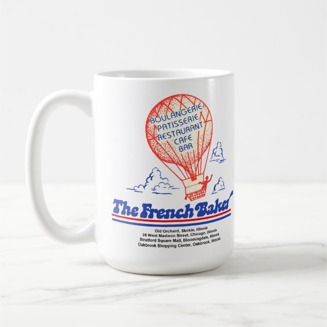 Mug The French Baker, Chicago, Skokie, Oakbrook (Gauche)