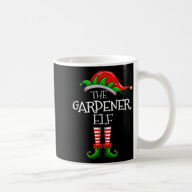 Mug The Gardener Elf Matching Family Group Christmas P (Droite)