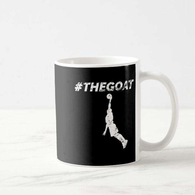 Mug The Goat Greatest Of All Time Basketball Motivatio (Droite)